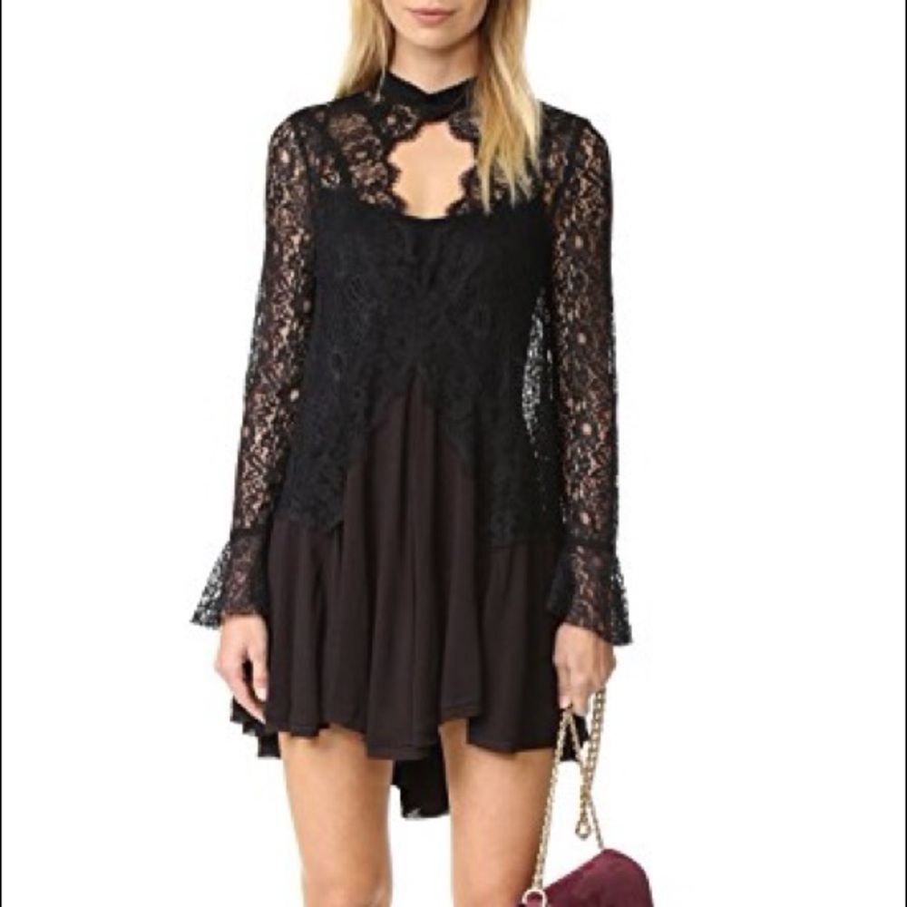 Lace Free People Tunic